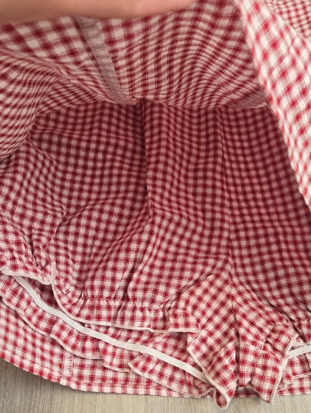 Princess Polly Pink and White Gingham Button-Front Mini Dress - Picture 5 of 5